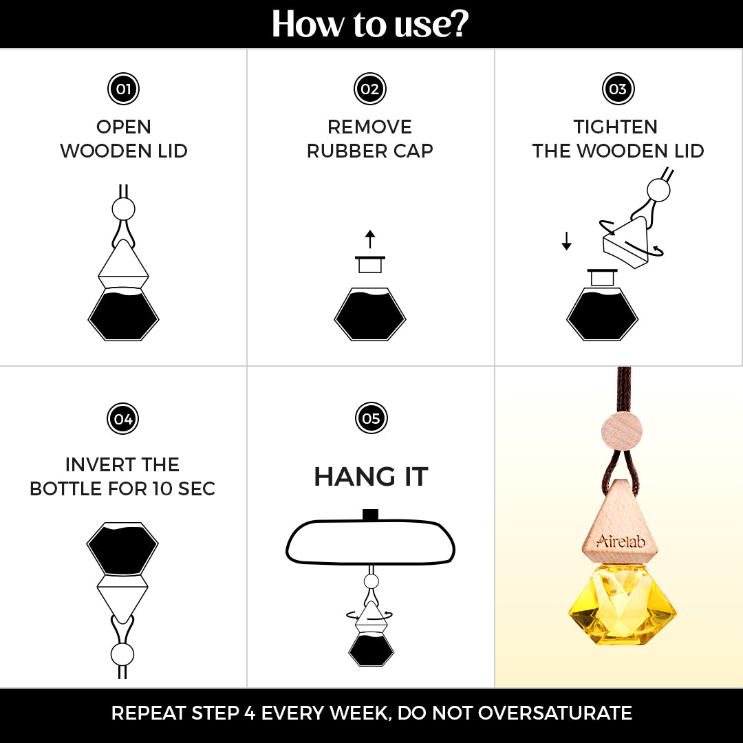 Jean Paul Gaultier Le Male Elixir Inspired Car Air Freshener - Amber